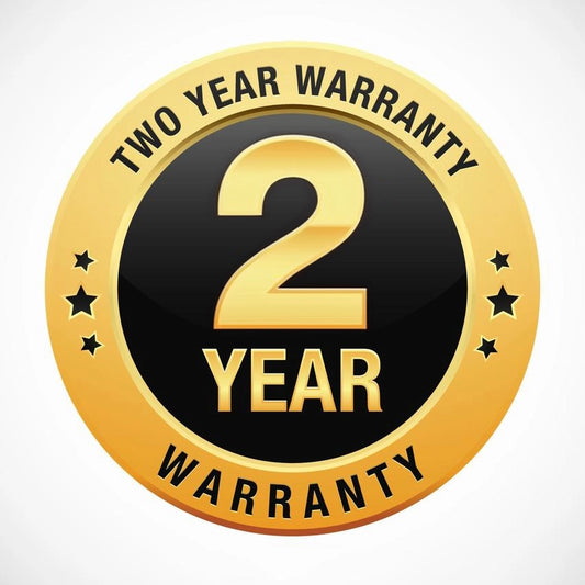 2-Year Warranty